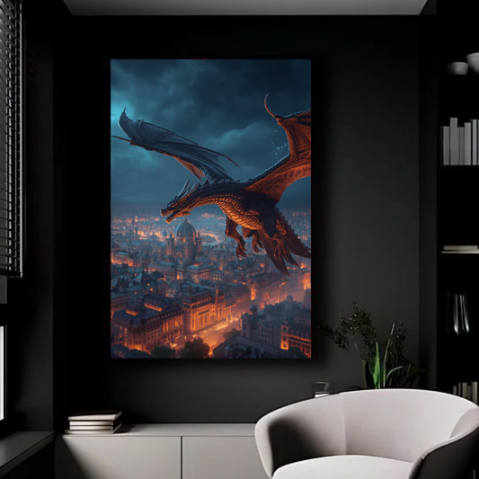 Dragon Over the City of Light